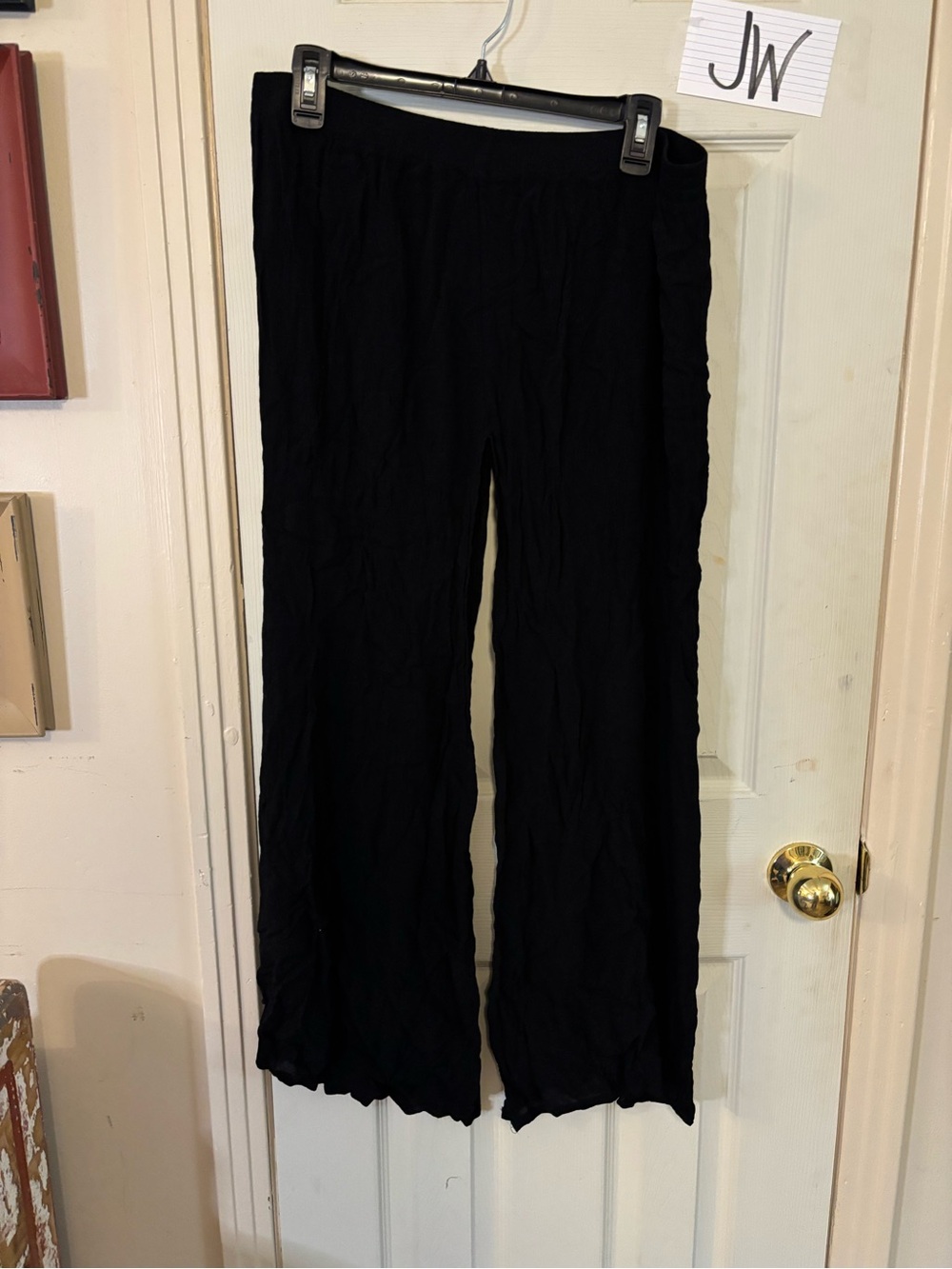 Kona Sol Black Wide-Leg Pants
